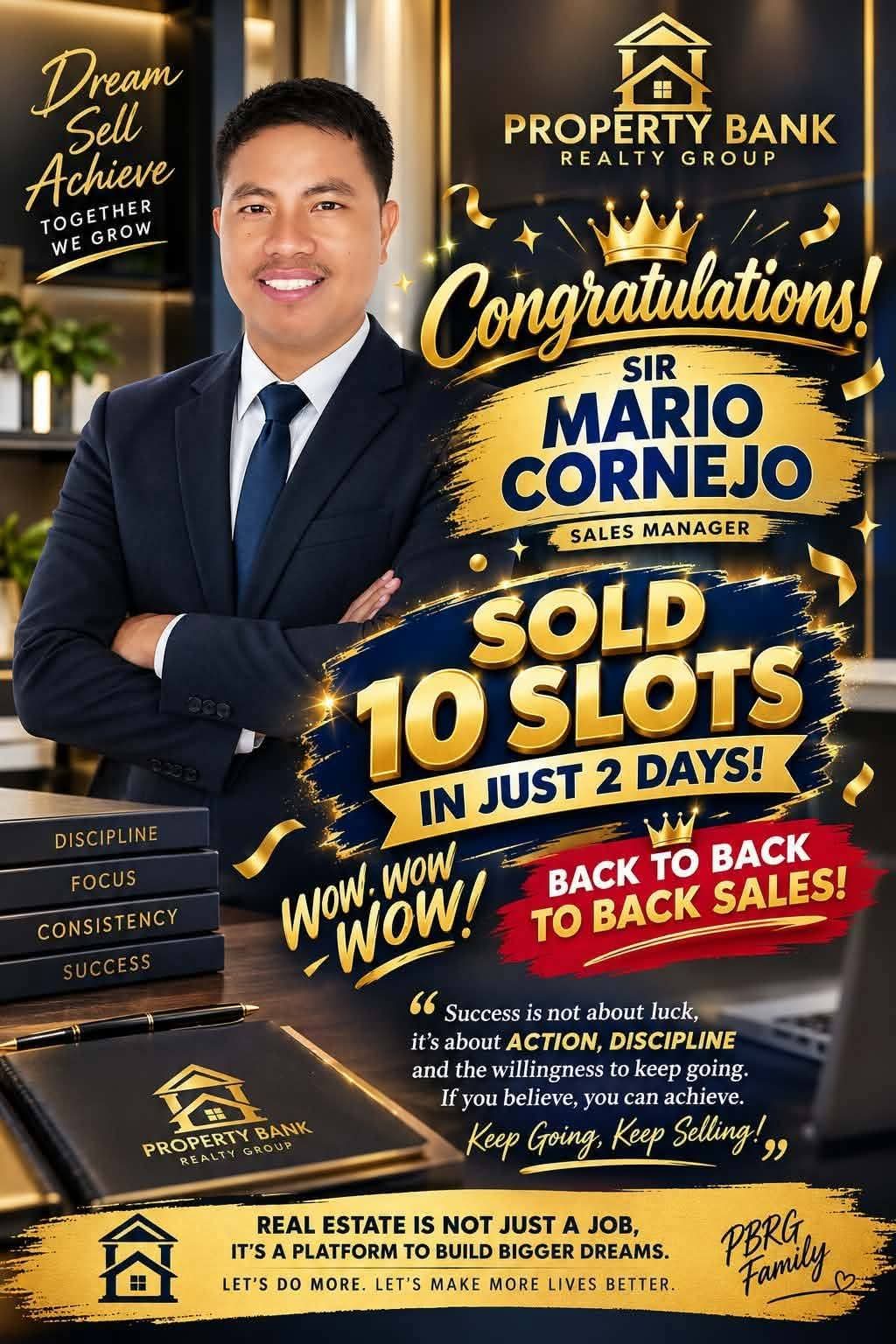 Property Bank Realty Group Property Specialist achievement