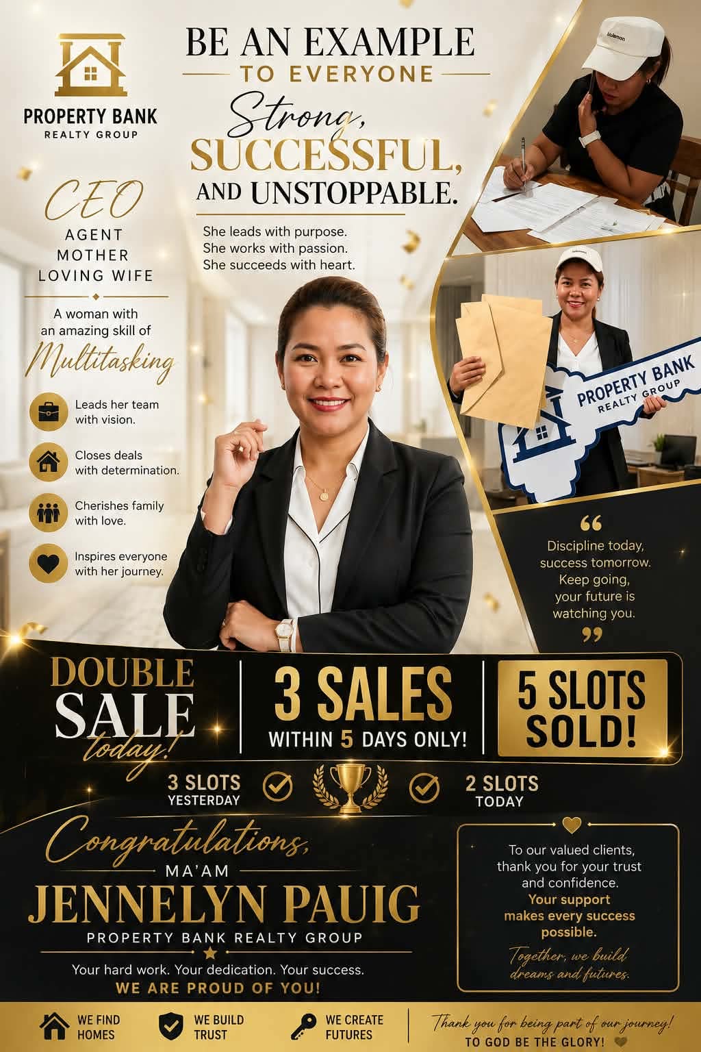 Property Bank Realty Group Property Specialist achievement